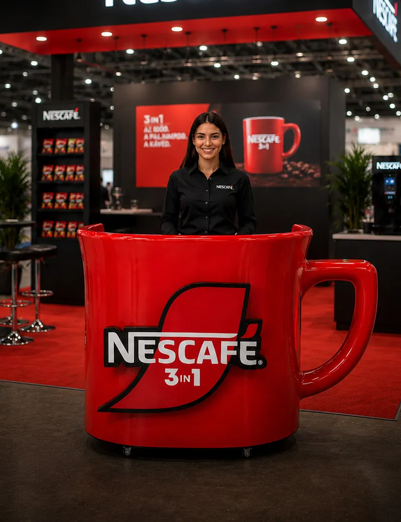Nescafé Hostess Stand