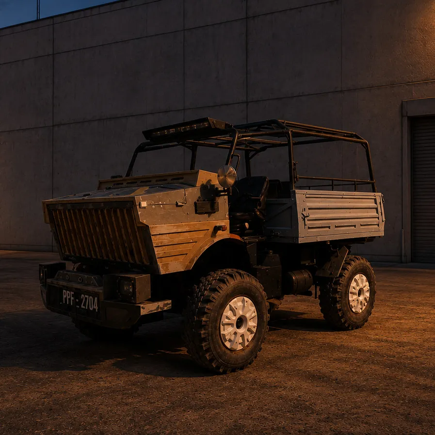 Futuristic vehicle